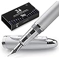 Wordsworth And Black Ballpoint Pen Silver Lacquer- Stunning Luxury