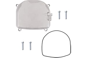 CQSPMOTO Cylinder Head Cover for GY6 150cc 4 Stroke Engine Scooter ATV Go Karts Cylinder Head Valve Cover Assembly with Seal Rubber Ring