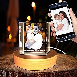Personalized Custom 3D Photo Etched Engraving on
