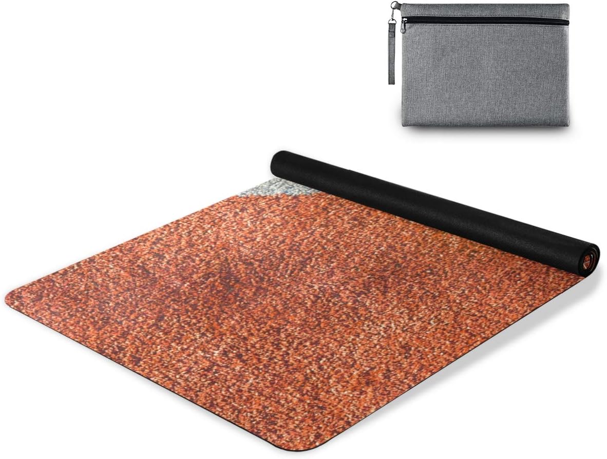 leather exercise mat