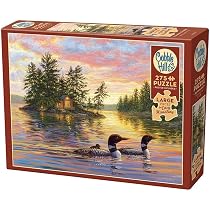 Cobble Hill Puzzle 275 Teile „Cupcake Cafe“ – Mit Leinen-Finish, Inkl. Poster