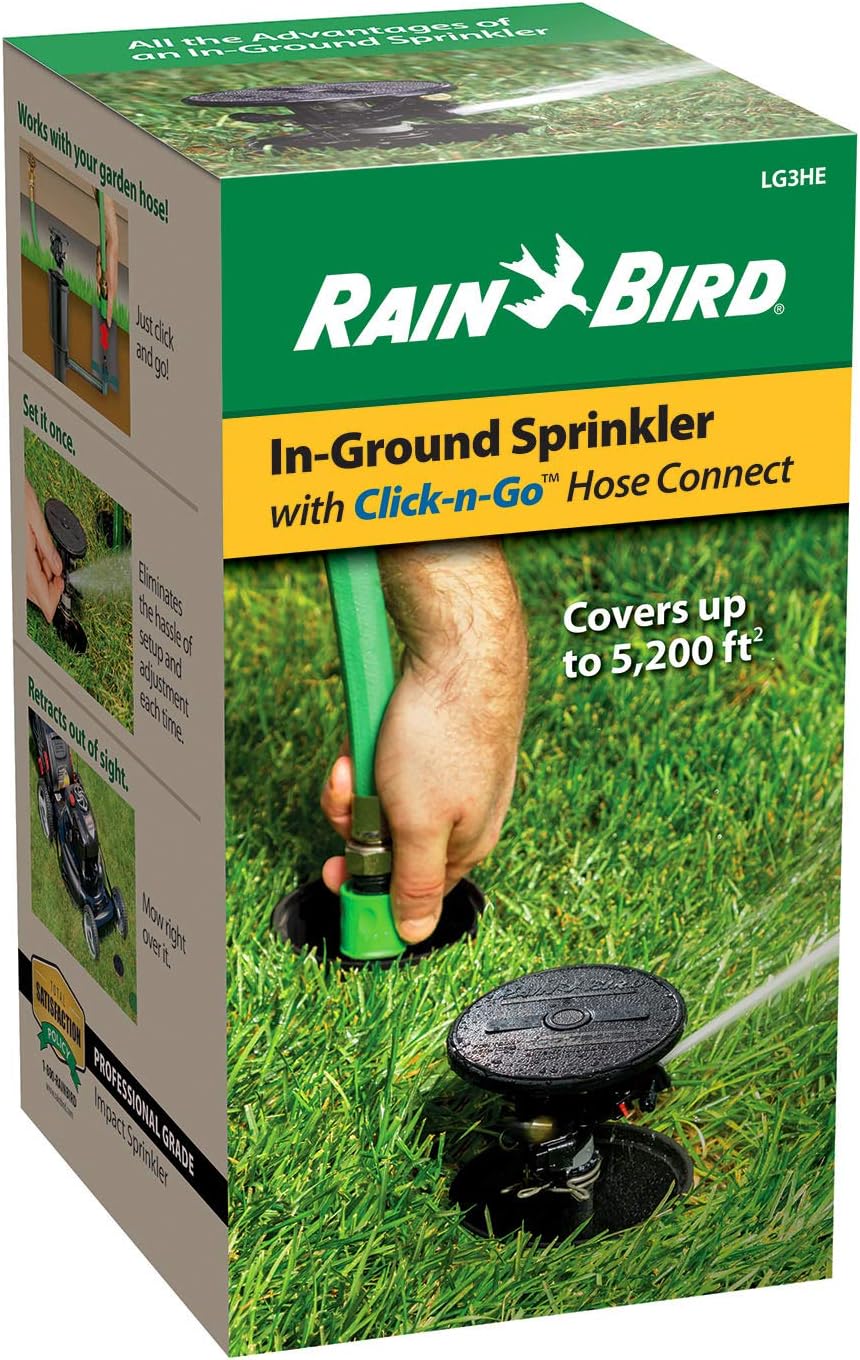 Rain Bird 1ZEHTMR Professional Grade Electronic Digital Hose End Timer/Controller, One Zone/Station, Battery Operated : Watering Timers : Garden & Outdoor