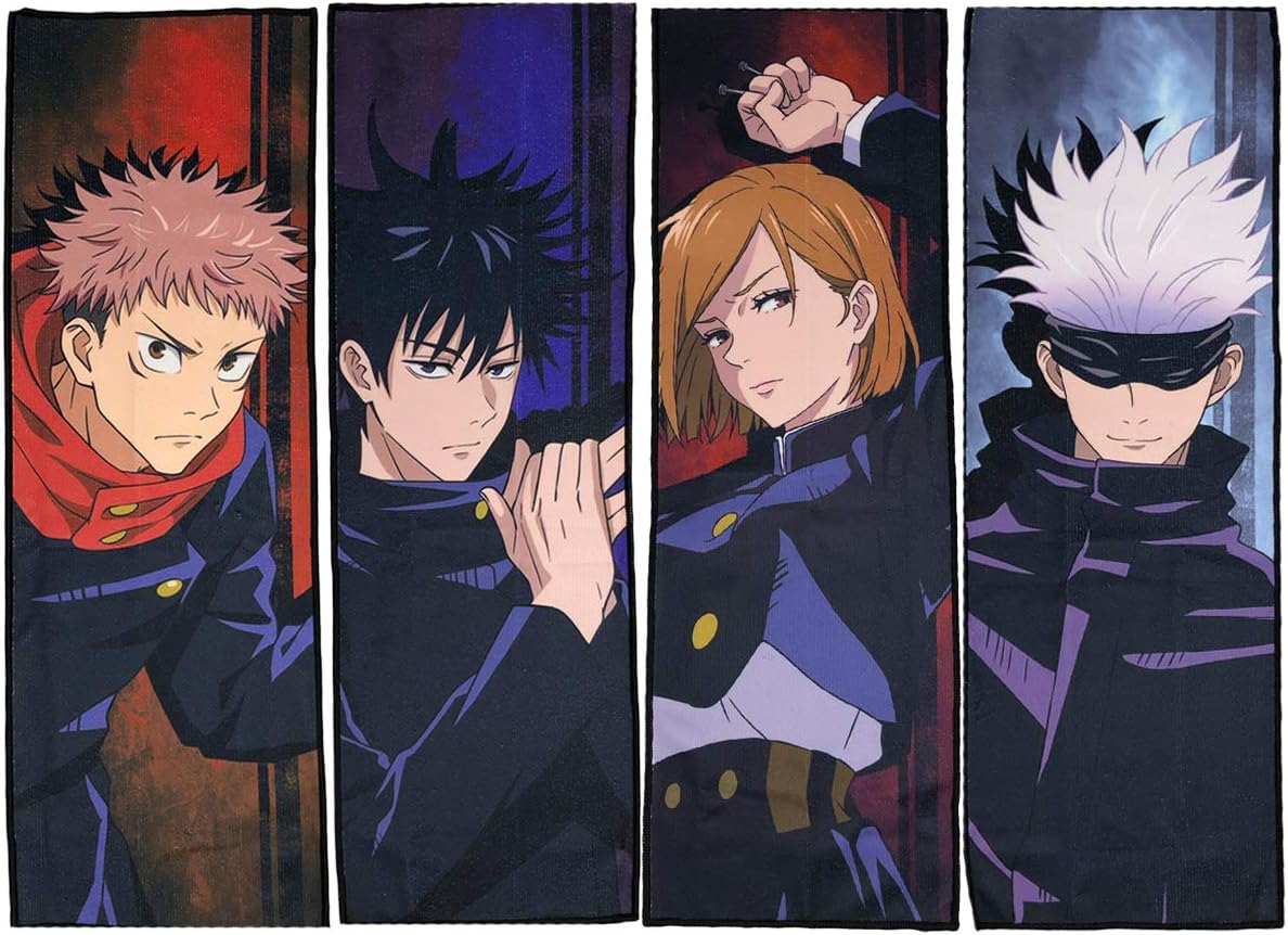 Amazon 呪術廻戦 タオルセット 約60cm 約cm 4枚セット アニメ 萌えグッズ 通販