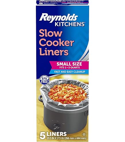 Amazon.com: ​​Reynolds Kitchens Bulk Slow Cooker Liners, 20 Count