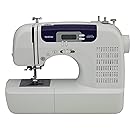 Brother CS6000i Feature-Rich Sewing Machine With 60 Built-In Stitches, 7 styles of 1-Step Auto-Size Buttonholes, Quilting Table, and Hard Cover
