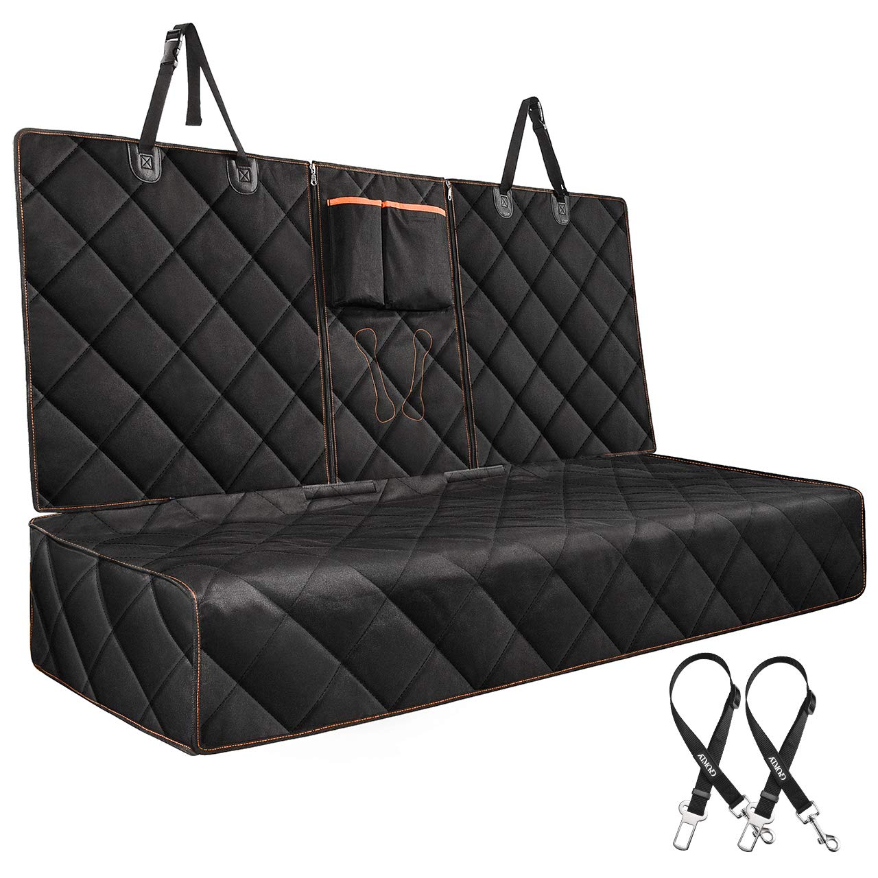 Best pet car seat cover 60 40 split