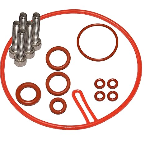 SW-K Wartungssatz Dichtung für Thermoblock Supportventil Druckschlauch geeignet für Saeco Gaggia Siemens Bosch König Conforta