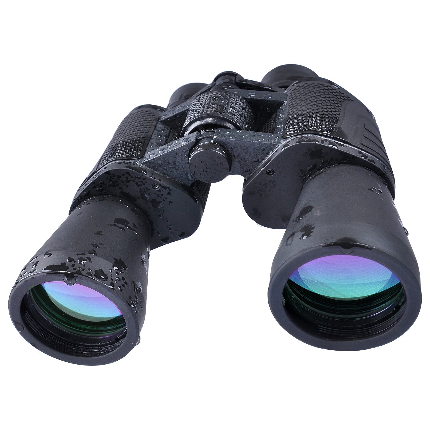USCAMEL® ancha x ángulo HD prismáticos de la caza telescopioBinoculars profesional Negro