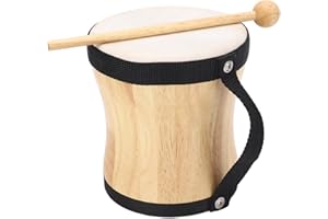 Hand Drum, Bongos For Adults Sheepskin Drum Top Hand Drums For Adults with Stick For Performances, Parties and Music Festival