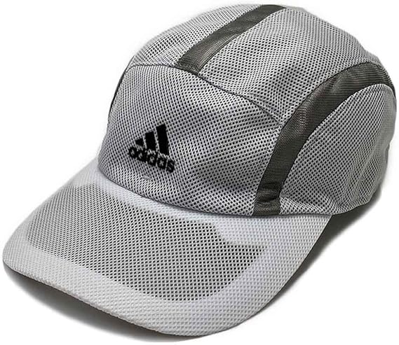 Amazon アディダス 洗濯機で洗える メッシュ ランニングキャップ リフレクター付き 06 ホワイト Osfx 57 60cm 106 1116 帽子 通販