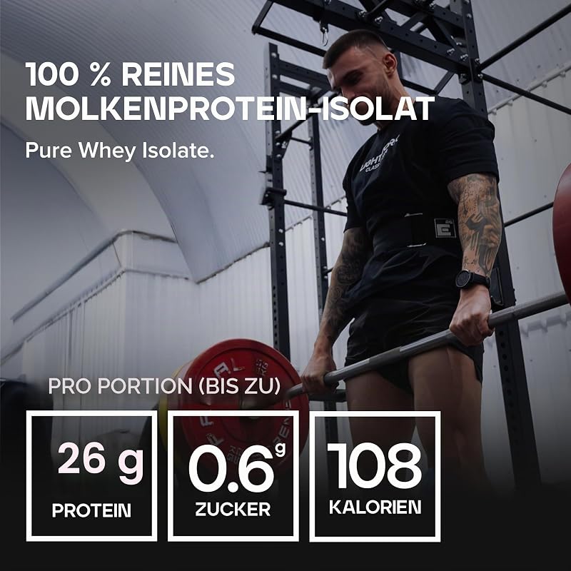 Pure Whey Isolate 90, Schokolade Erdnuss, 1kg