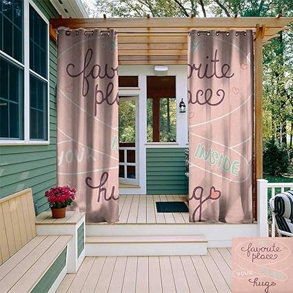 Amazon Com Romantic Outdoor Curtain Wall Your Hug Is My