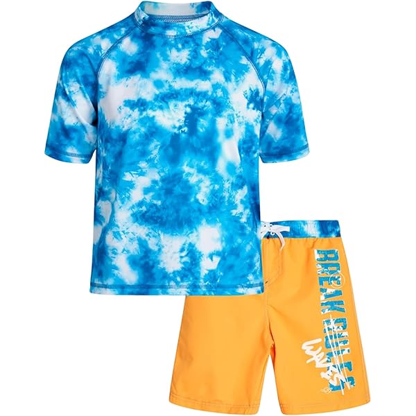 Swim Shorts Boys UV SKINZ Boys' 3-Piece Swim Set, UPF 50+ Sun