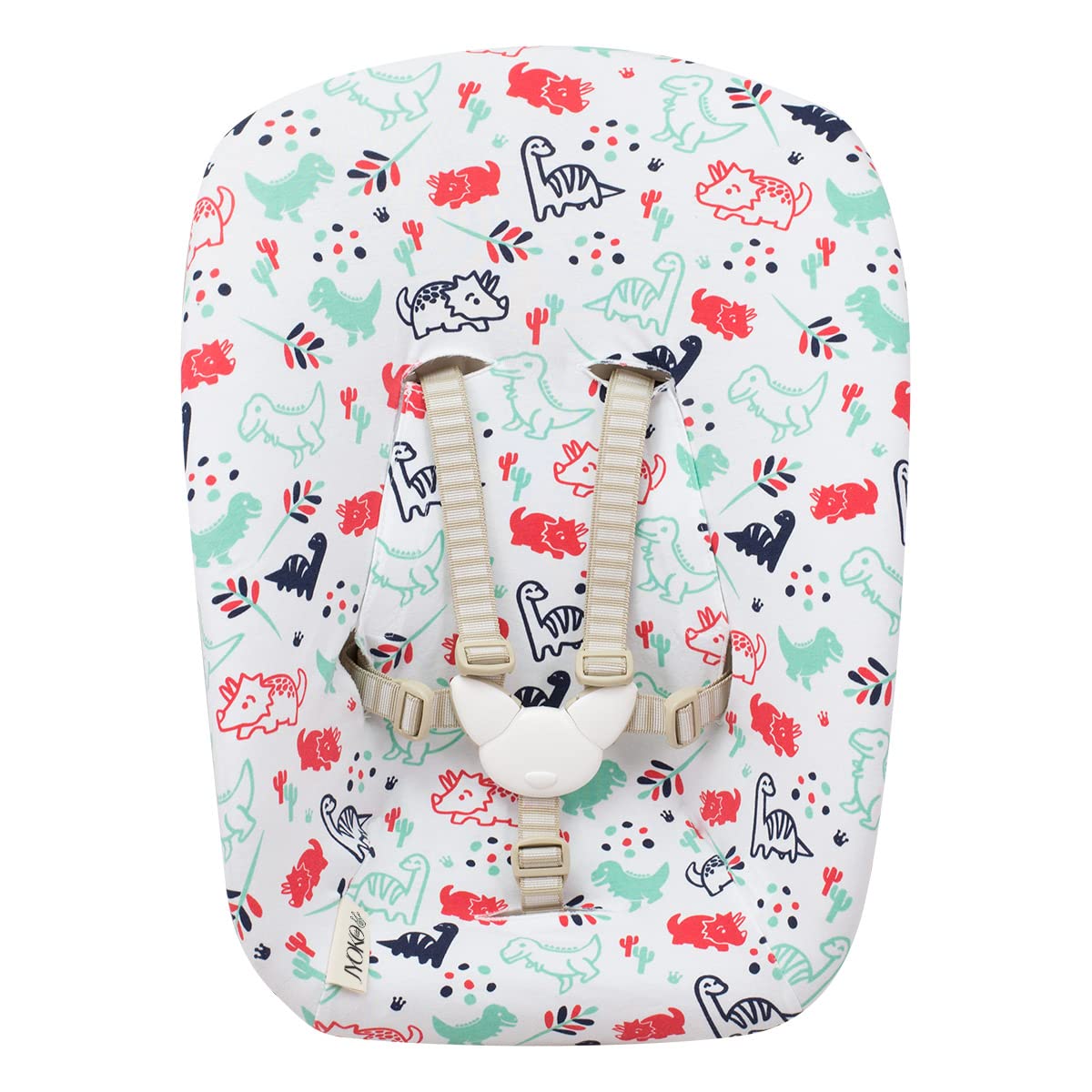 JYOKO Kids Cover Liner Compatible with Stokke Newborn (Dino Party)