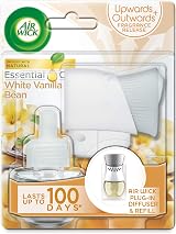 Air Wick Plug in Diffuser Kit White Vanilla Bean 1 Device 1 Refill 19ml