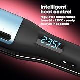 REVAMP Hydro Shield X Shine Ceramic Hair Straighteners with 11cm Plates view 5