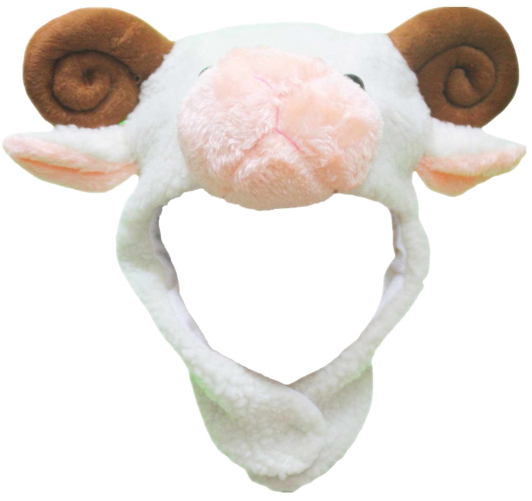 Petitebelle Sheep Warm Hat (White, One Size)