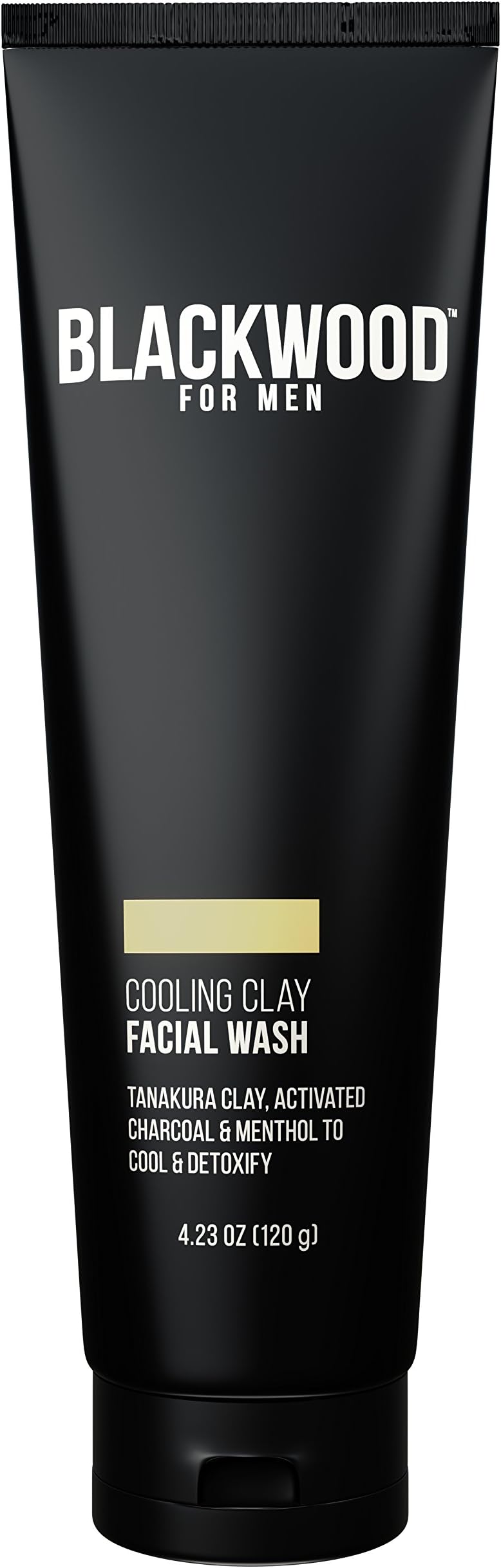 Blackwood For MenCooling Clay Facial Wash, 4.23 Ounce (Pack of 24)