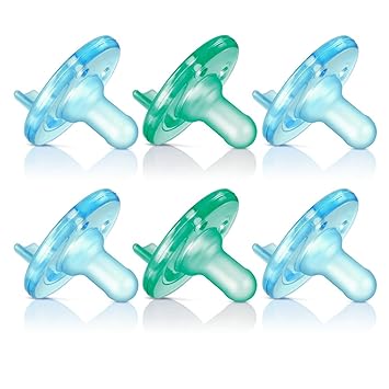 blue soothie pacifier