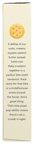 365 BY WHOLE FOODS MARKET, ORGANIC PEANUT BUTTER MINI SANDWICH CRACKERS, 7.5 OUNCE