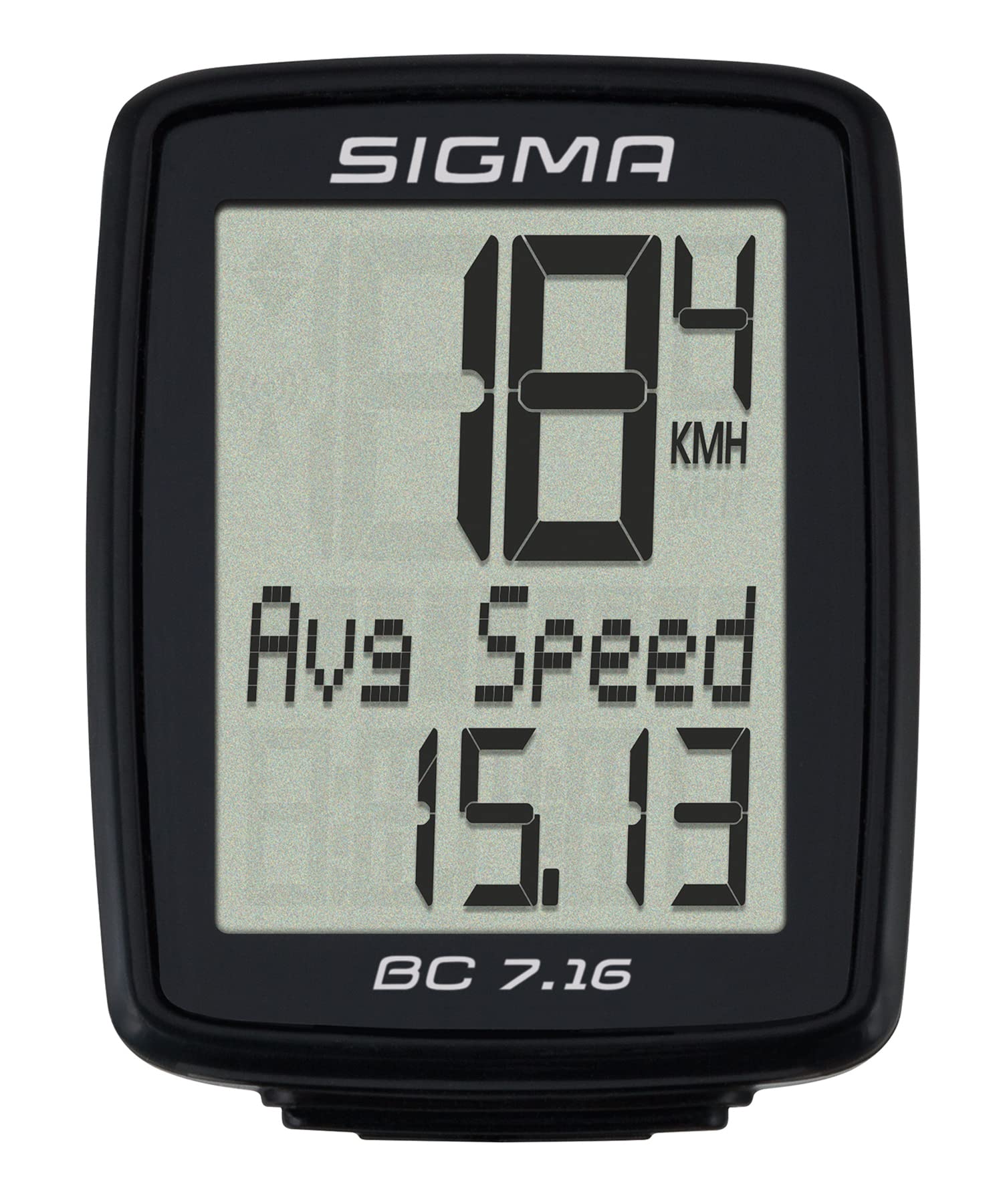 Sigma Sport BC 7.16 Cyclo Computer - Black, One Size