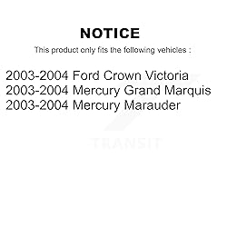 Transit Auto Front Rear Semi-Metallic Disc Brake