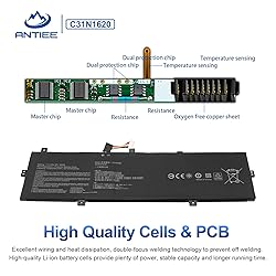 ANTIEE 50Wh C31N1620 Laptop Battery for Asus