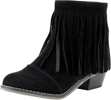 breckelles fringe booties