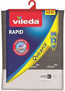 Vileda Express Rapid Bügeltischbezug für schnelleres Bügeln und optimiertes Gleiten