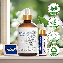 HIQILI Jasmine Essential Oil, Premium Quality Pure
