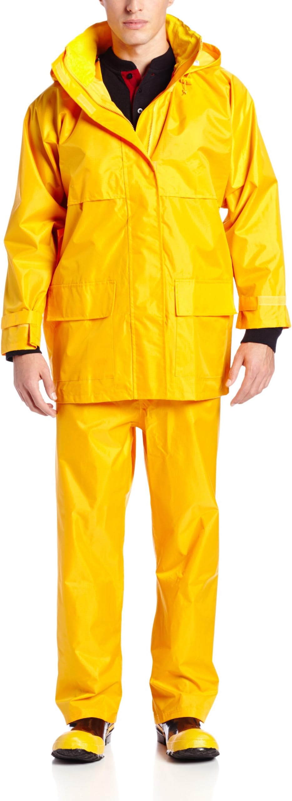 Viking Open Road 150 Denier Trilobal Rip-Stop Waterproof and Windproof Industrial 3-Piece Suit