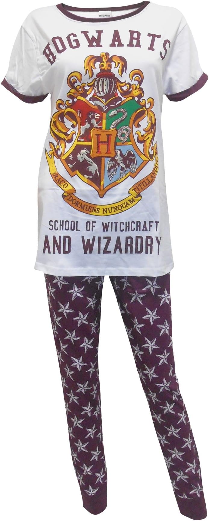 Official Harry Potter Ladies Hogwarts Pyjama Set