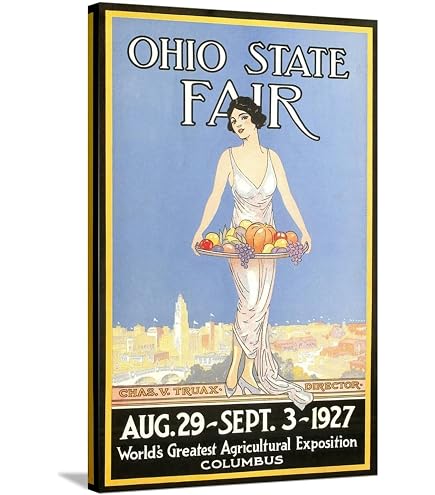 Amazon.com: ArtDirect Crossing the Ohio River 34x24 Framed Art