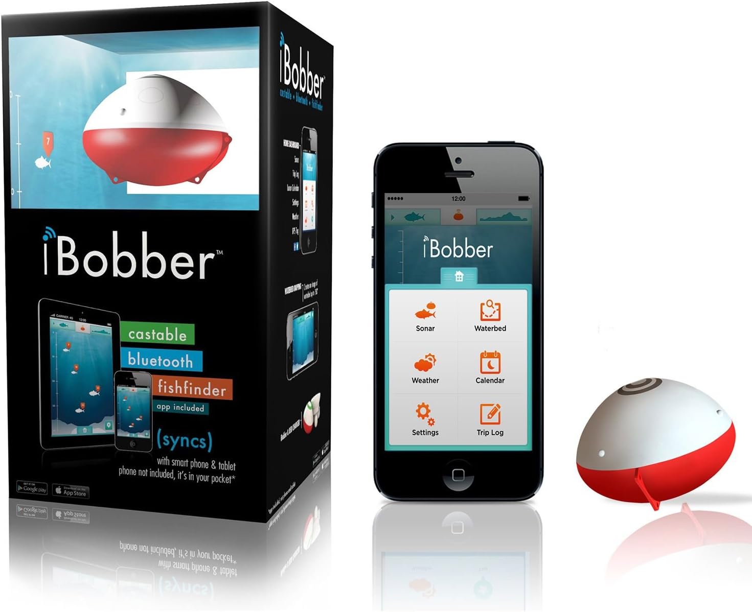 iBobber - Castable Bluetooth Smart Sonar Fishfinder