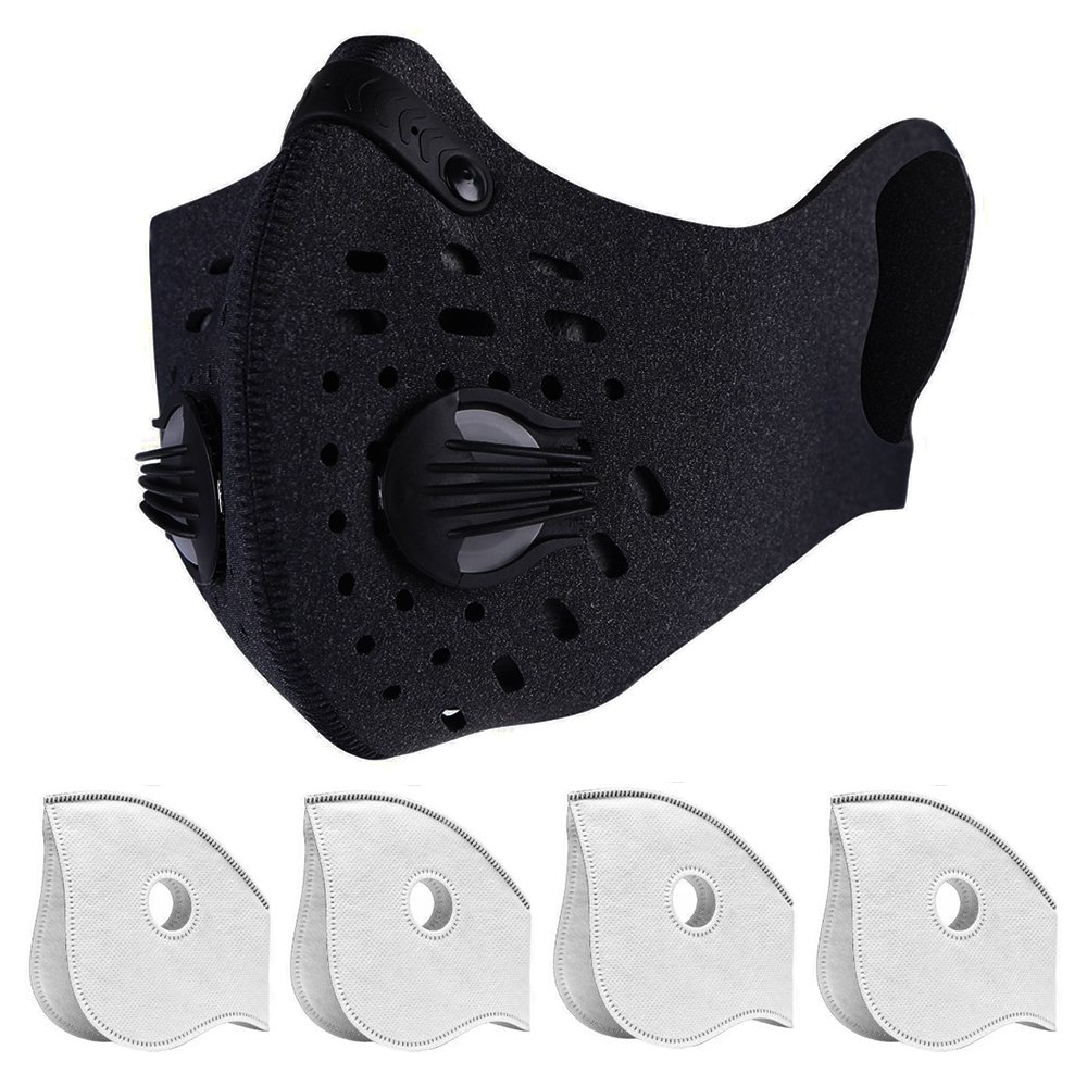 HTSM Dust Mask Anti Pollution PM2.5 Face Masks Washable and Reusable