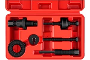 WETT Power Steering Pump Pulley Puller Removal and Installer Tool Set, Professional Automotive Pump Pulley Remover Installer 