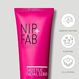 Nip+Fab Salicylic Fix Scrub Face Exfoliant 75 ml with Vitamin E Volcanic Rock view 4