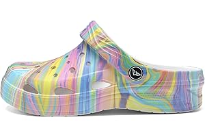 Ballaza Boys Girls Camo Graphic Clog Beach Shoes Sandals(Littele Kid/Big Kid)