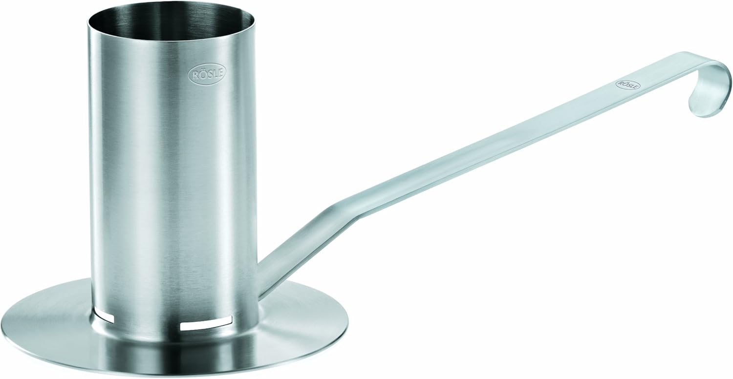 RÖSLE Hähnchenbräter, Edelstahl 18/10, 250 ml Behälter, spülmaschinengeignet