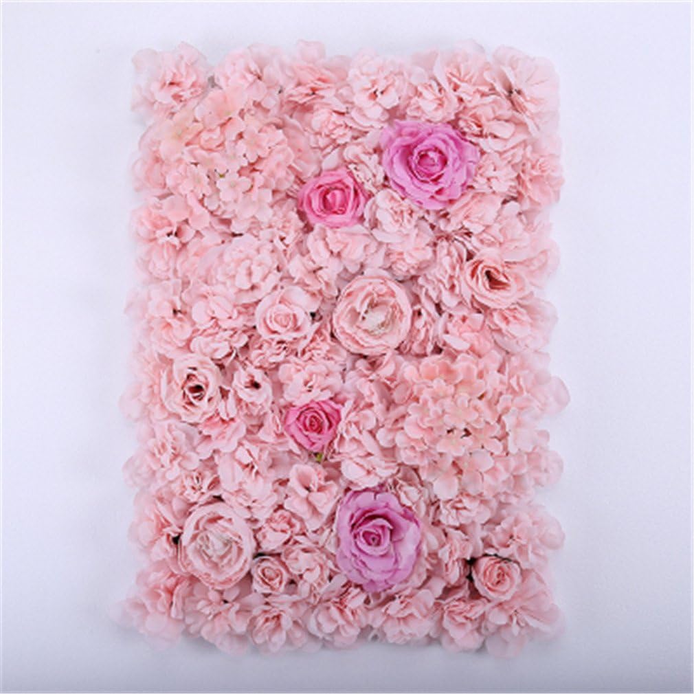 40X60cm Artificial Silk Rose Flower Wall Decoration Decorative Silk Hydrangea Wedding Decoration Backdrop 15