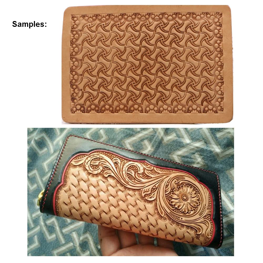 Leather Stamps,2 Pack Professional Leather Stamping Tools for Craft Working