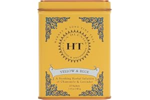 Harney and Sons Fine teas, Yellow and Blue, 20 Tea Shachets