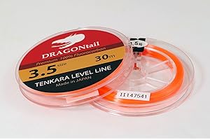 DRAGONtail Tenkara Level Line 30m Hi-Vis Orange