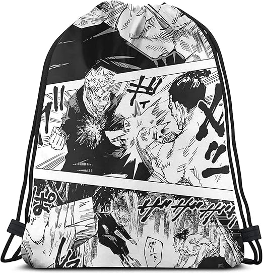 Amazon Co Jp 呪術廻戦 東堂 葵 ナップサック ジムサック 巾着バック 収納バッグ スポーツバック 軽量 大容量 部活 ジム アニメ キャラクター グッズ 服 ファッション小物