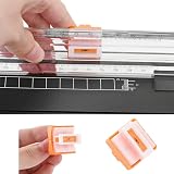 NOKAPIN 12 Inch Guillotine Paper Cutter A4 with Safety Guard & Ruler view 2