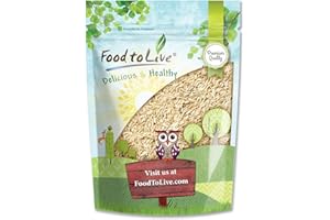 Food to Live Jasmine Brown Rice, 1.5 Pounds – Whole-Grain Long-Grain Thai Rice, Vegan, Kosher, Bulk