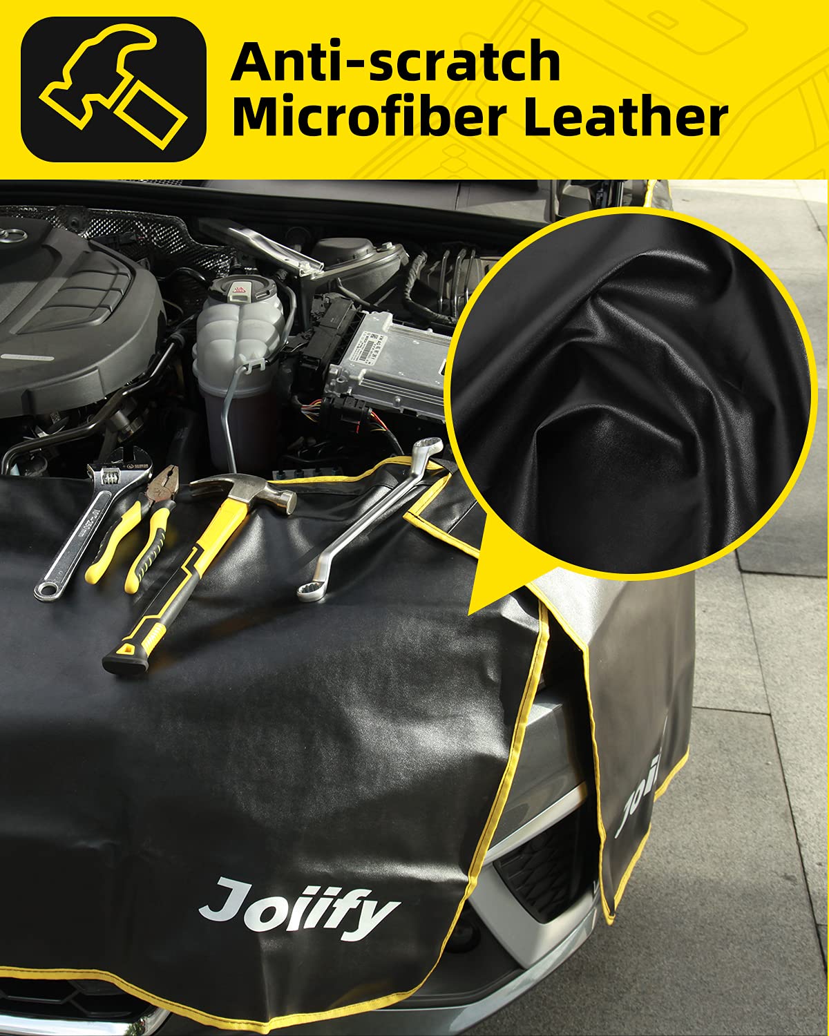 Joiify 3 Pcs Fender Covers for Mechanics, 25 Strong Microfiber