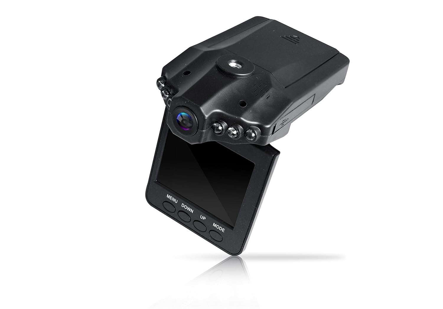 Coby DCS-404 2.5-Inch Swivel Screen 1080p Car Dash Cam and DVR Box (Black)