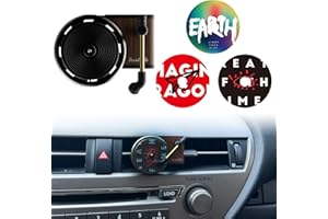 CONSIO 3pcs Car Vent Clip Aromatherapy Fragrance Diffuser, Car Air Diffusers Freshener,Car Retro Air Fresh Clip Perfume Record Player air freshener.