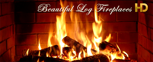 Beautiful Log Fireplaces HD